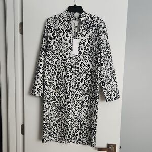 Lilly Pulitzer Black and White Floral Dress